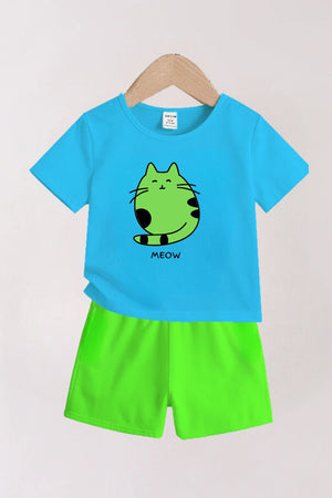 Kids Jungle Print T-shirt Set